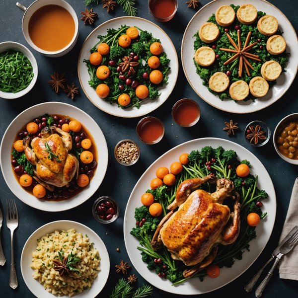 Comment organiser un repas de Noël végétarien avec des plats raffinés et savoureux?